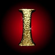 vector golden figure N130