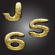 vector golden figure N153