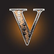 Vector wooden figure N119