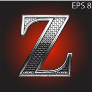 Vector silver figure N29