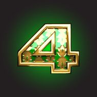 vector golden figure N189