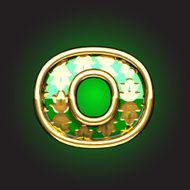vector golden figure N193