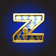 vector golden figure N194