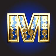 vector golden figure N207