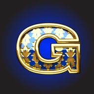 vector golden figure N213