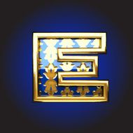 vector golden figure N215