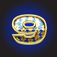 vector golden figure N219
