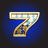 vector golden figure N221