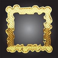 vector golden frame N4
