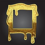 vector golden frame N7