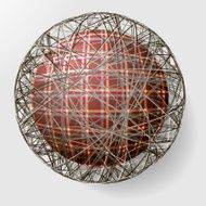 ball with the texture of fabric N12
