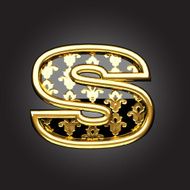 Vector golden figure s