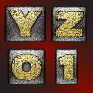 vector golden figure N229