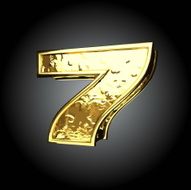 Vector golden figure 7 N3