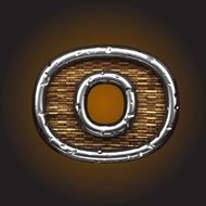 Wood and Metal Figure o