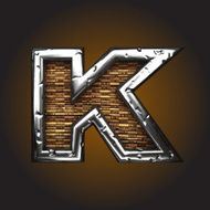 Wood and Metal Figure k