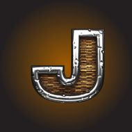 Wood and Metal Figure j