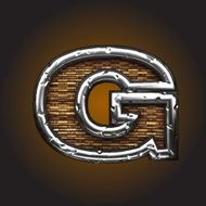 Wood and Metal Figure g