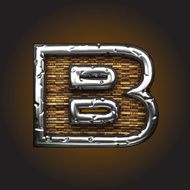 Wood and Metal Figure b