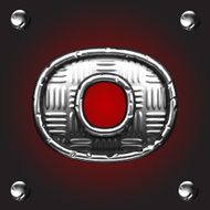 Metal Figure o