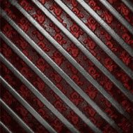 metal on red background N2