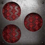 metal on red background N27