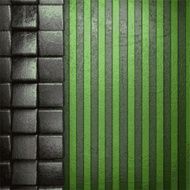 metal on green background N23