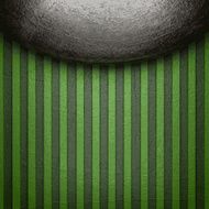 metal on green background N32