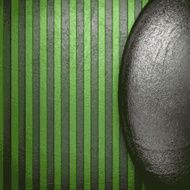 metal on green background N37