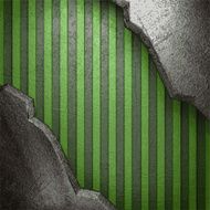 metal on green background N53