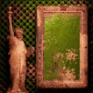 Old metal background N168