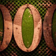 Old metal background N170