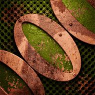 Old metal background N171