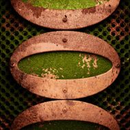 Old metal background N172