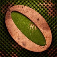 Old metal background N174