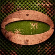 Old metal background N175