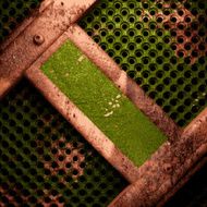 Old metal background N178