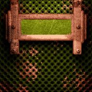 Old metal background N179