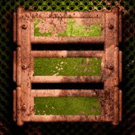 Old metal background N180