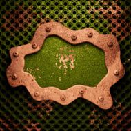Old metal background N192