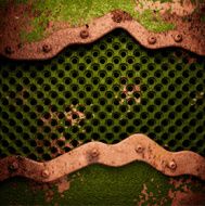 Old metal background N194
