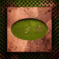 Old metal background N200