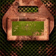Old metal background N205