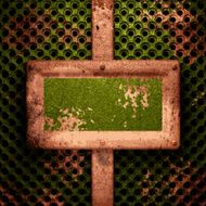 Old metal background N206