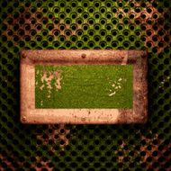 Old metal background N207