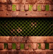 Old metal background N213