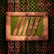 Old metal background N217