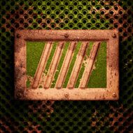 Old metal background N224