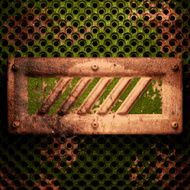 Old metal background N229