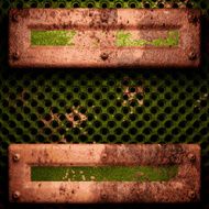 Old metal background N230